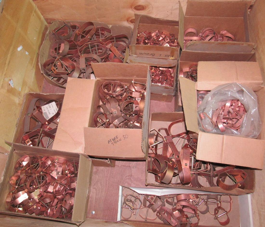 Copper Tubing Hangers 1/2"- 4" (1 of 5)