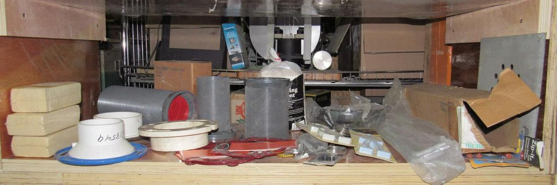 Shelf Contents Flanges Quick Rings Fuse Pullers: Getting all pictured on shelf