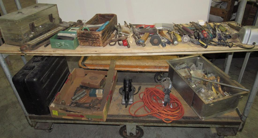 Tool Contents of Cart Wrenches Bacharach Gas Sampler (1 of 5)