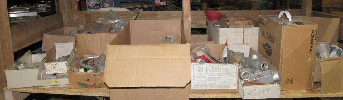 Lighting Fixture Parts Ceiling Brace and Box Kits Door: Getting all pictured on shelf