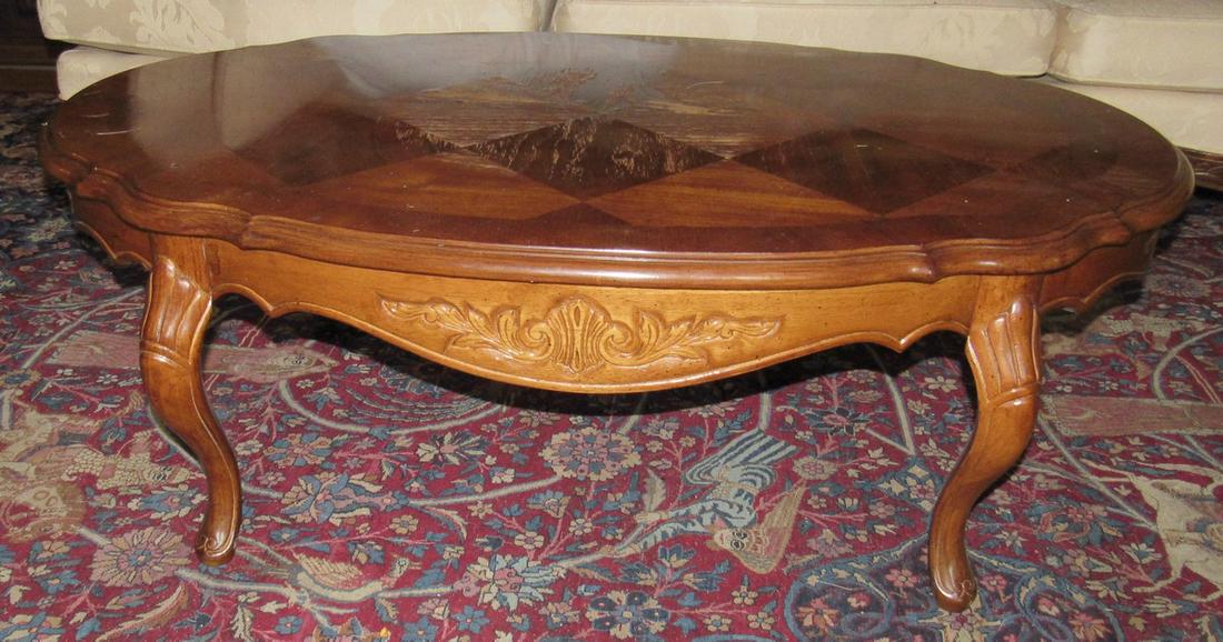French Provincial Style Coffee Table (1 of 2)