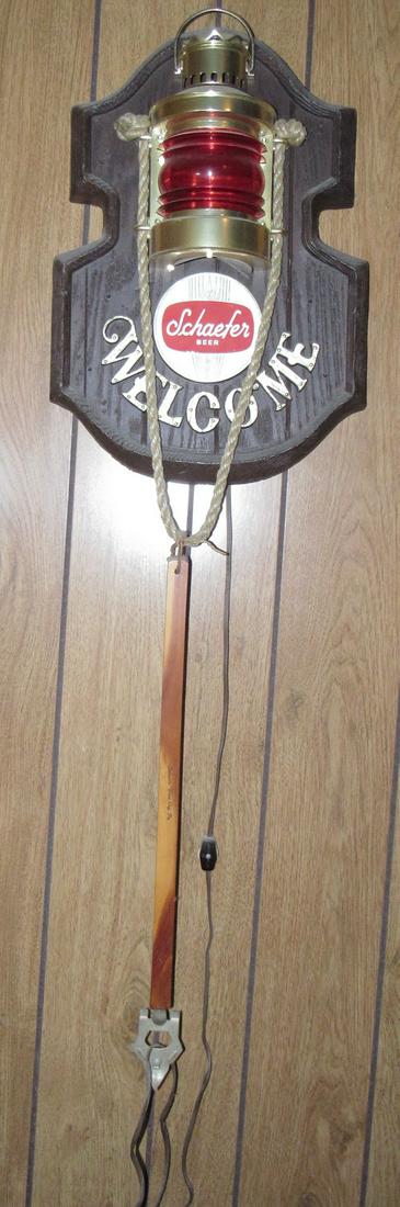 Schaeffer Beer Sign & Delaware Water Gap Bottle Opener (1 of 4)