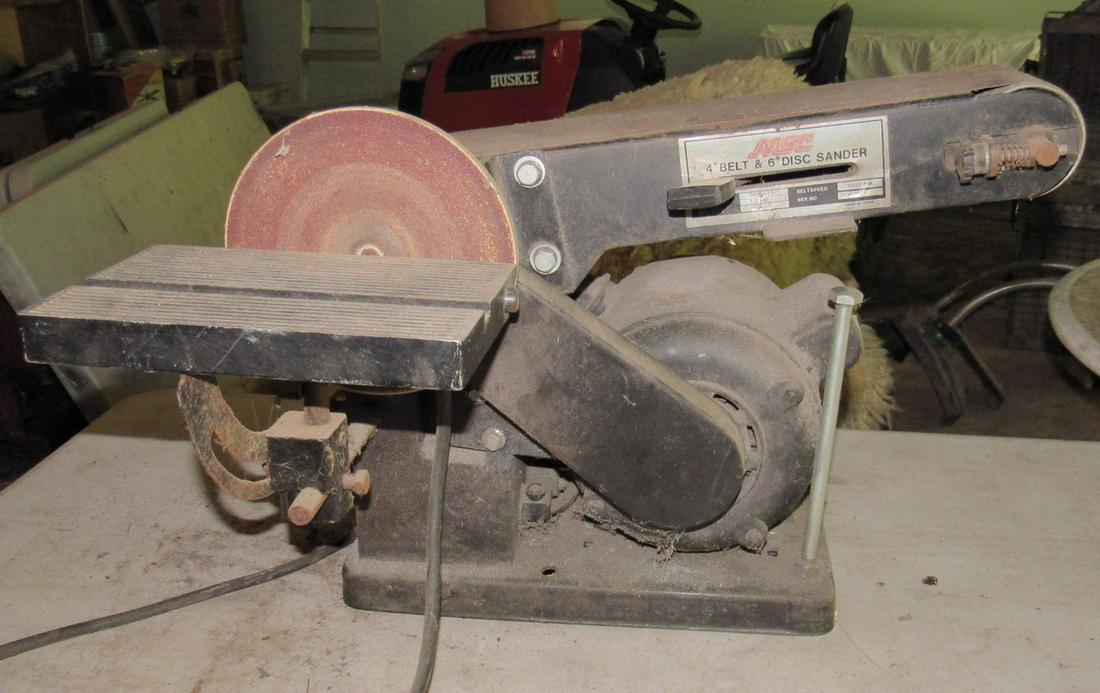 MSC 4" Belt 6" Disc Sander: Sander