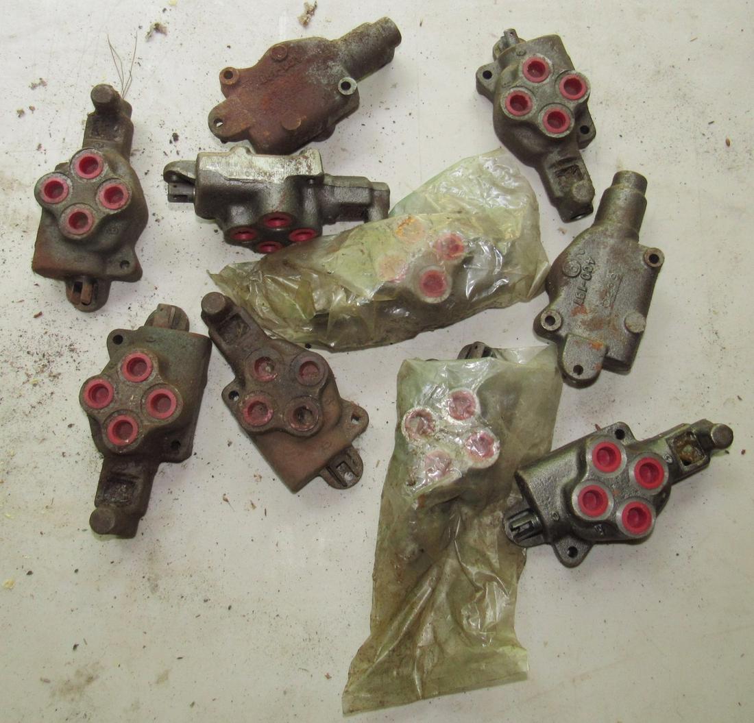 10 Valve Bodies: Approx 2 1/2" x 5 7/8" long