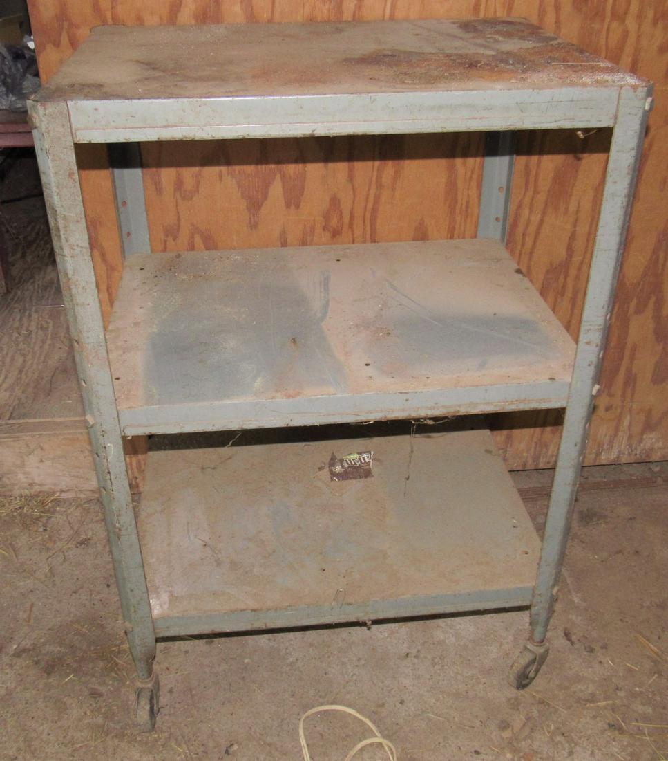 Rolling Shop Cart / Shelf (1 of 2)