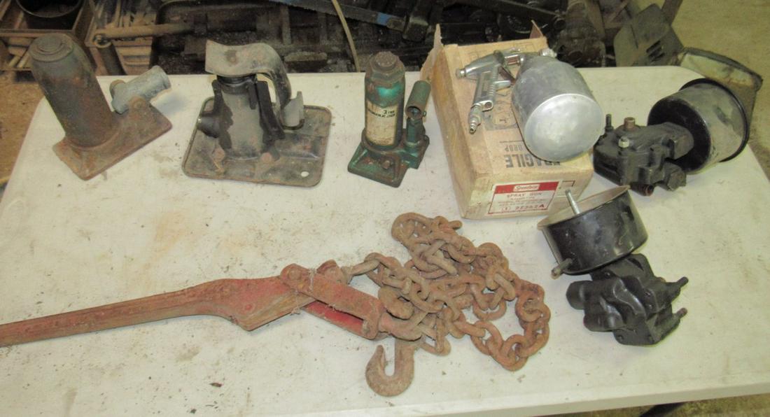 Jacks Paint Sprayer Chain Binder Table Contents (1 of 4)