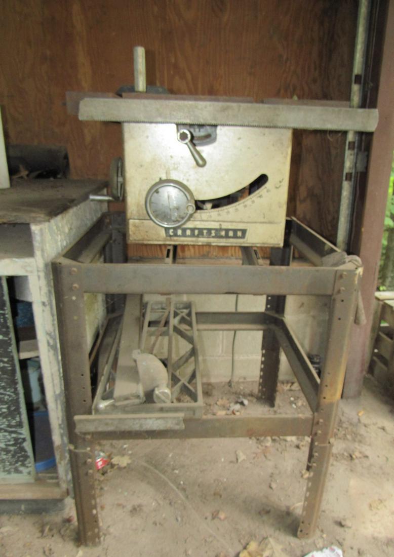 Vintage Craftsman Table Saw and Stand (1 of 5)