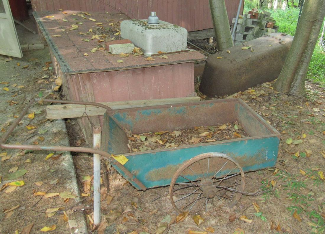 Cast Iron Tub Sink Scrap Iron Lot: Lot includes all pictured