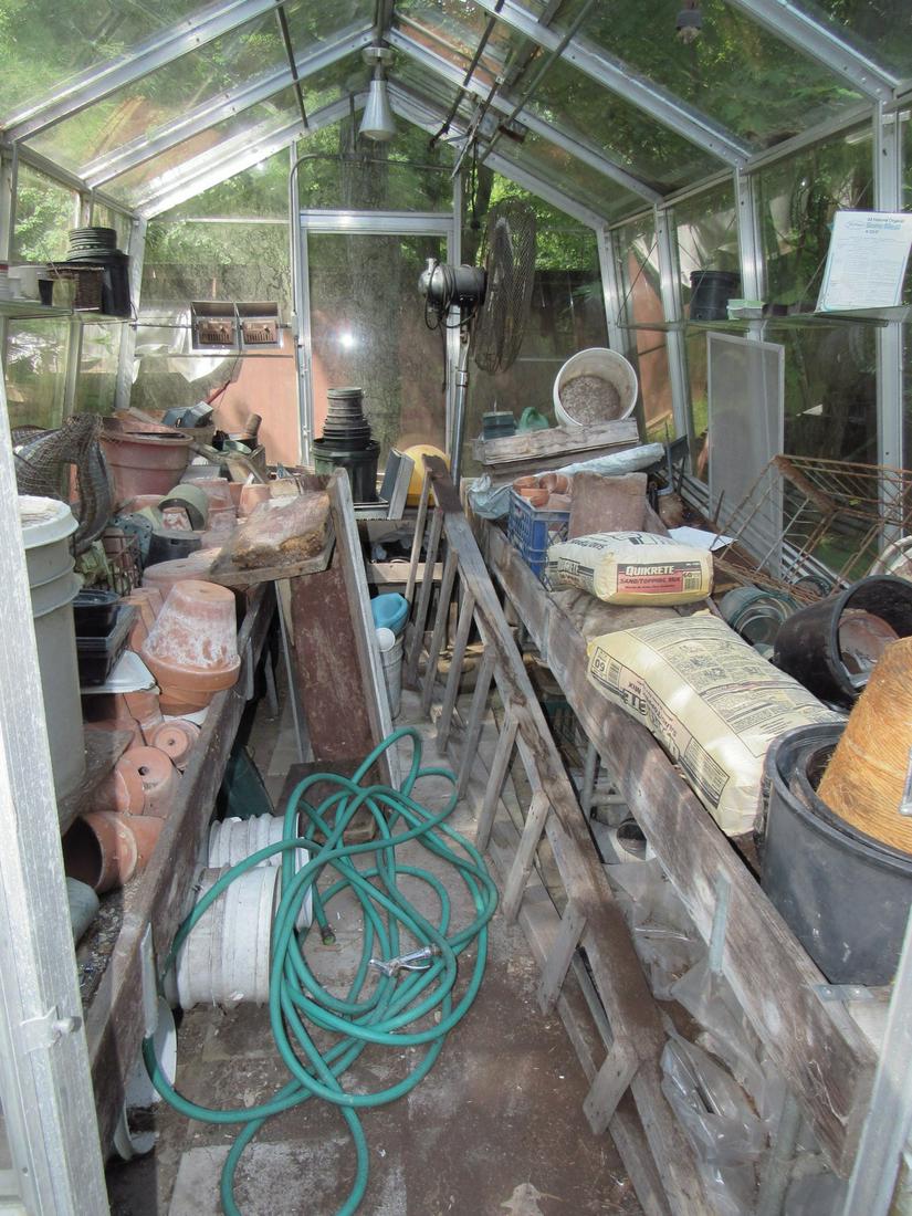 Contents of Greenhouse Planters Floor Fan Misc (1 of 4)
