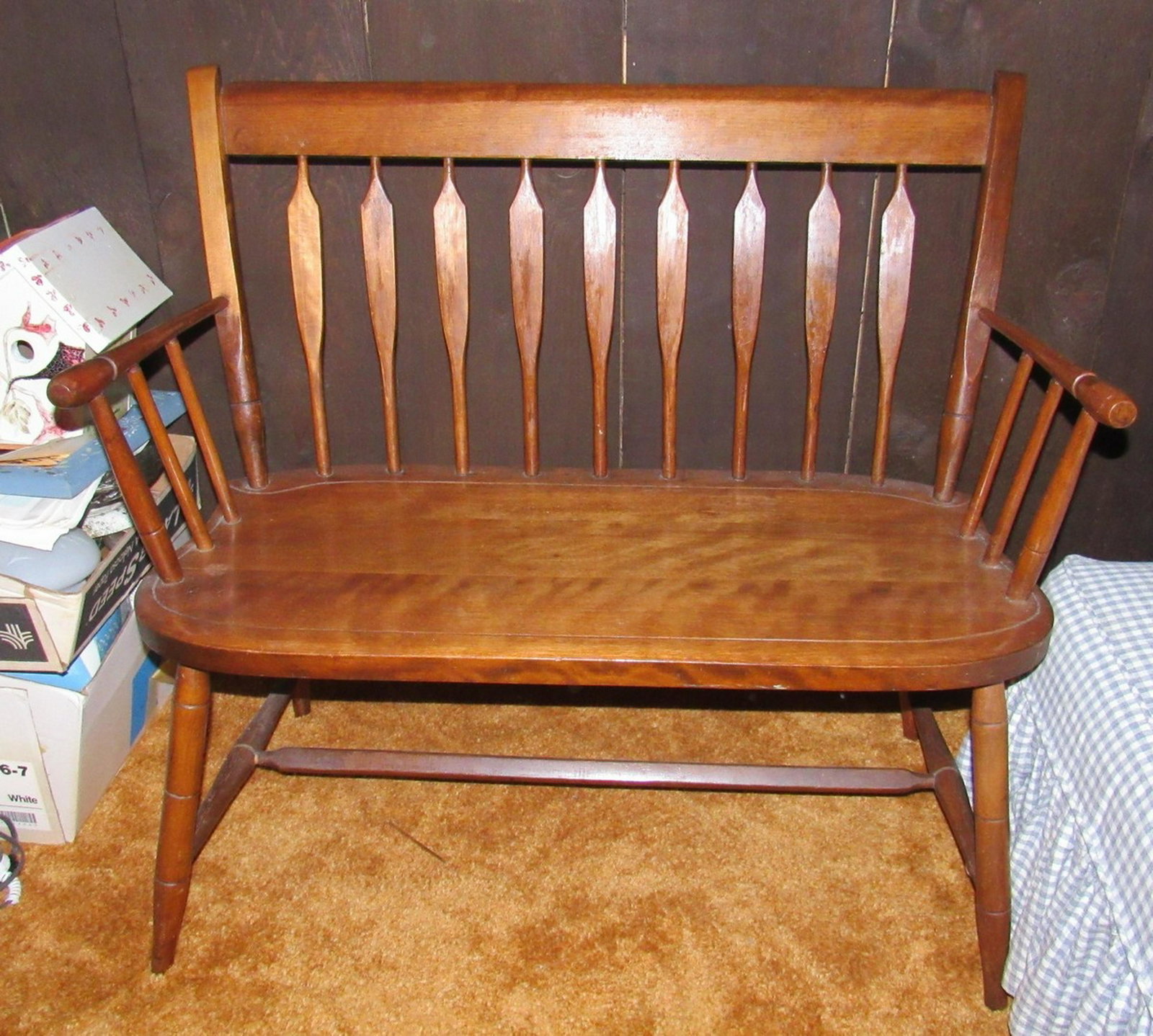 Settee / Bench: Approx 35" long
