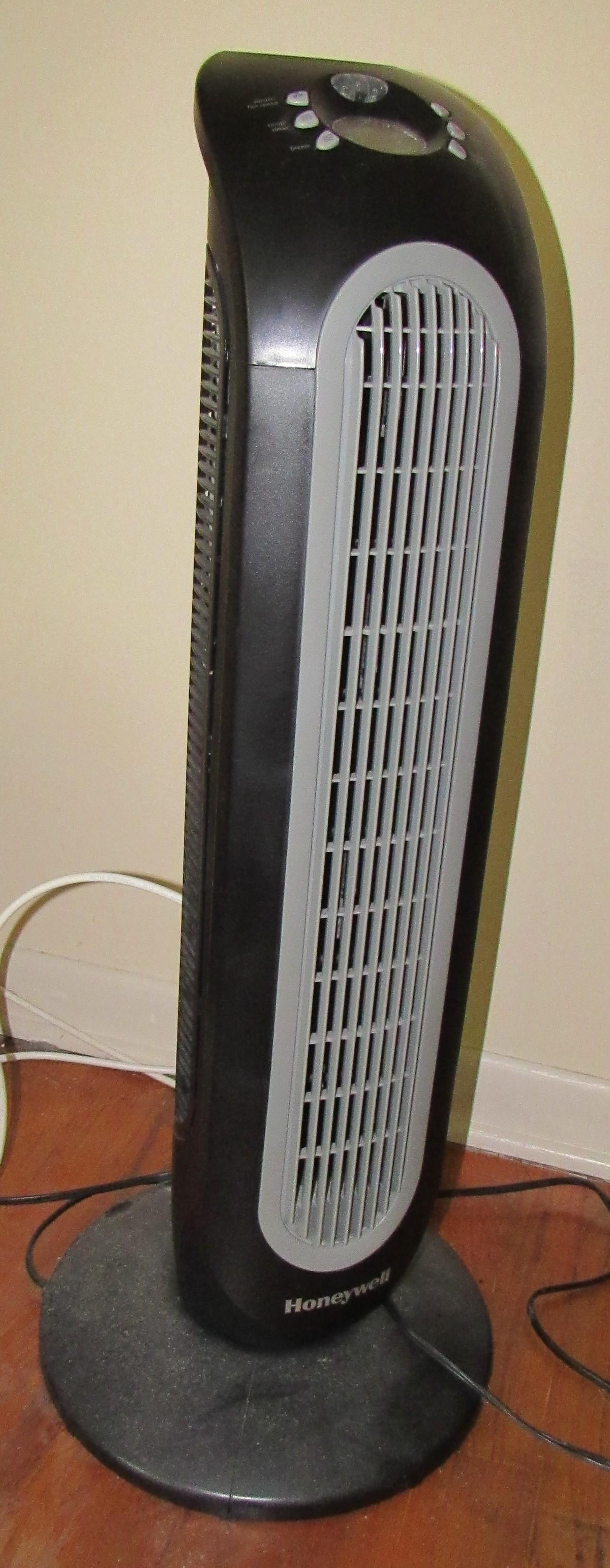 Honeywell Heater: Approx 33 1/2" tall.