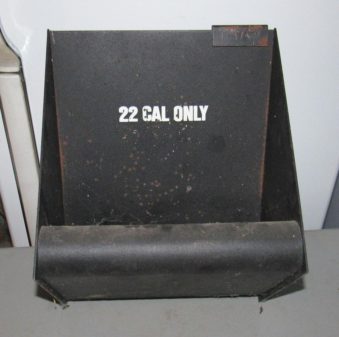 22 Caliber Bullet Trap: Approx 11" wide and 12" tall