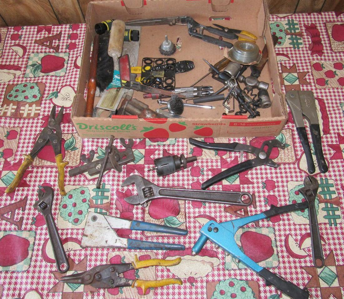 Flaring Tool Crescent Wrench Craftsman Channel Locks: Getting all pictured