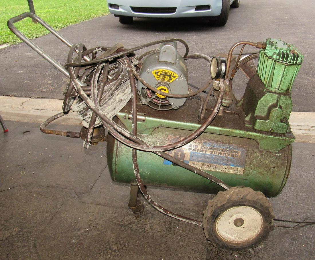 Sears Air Compressor Paint Sprayer: Air Compressor