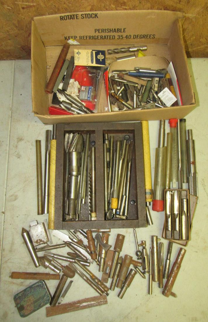 Reamers Taps Misc Machinist Tools: Getting all pictured