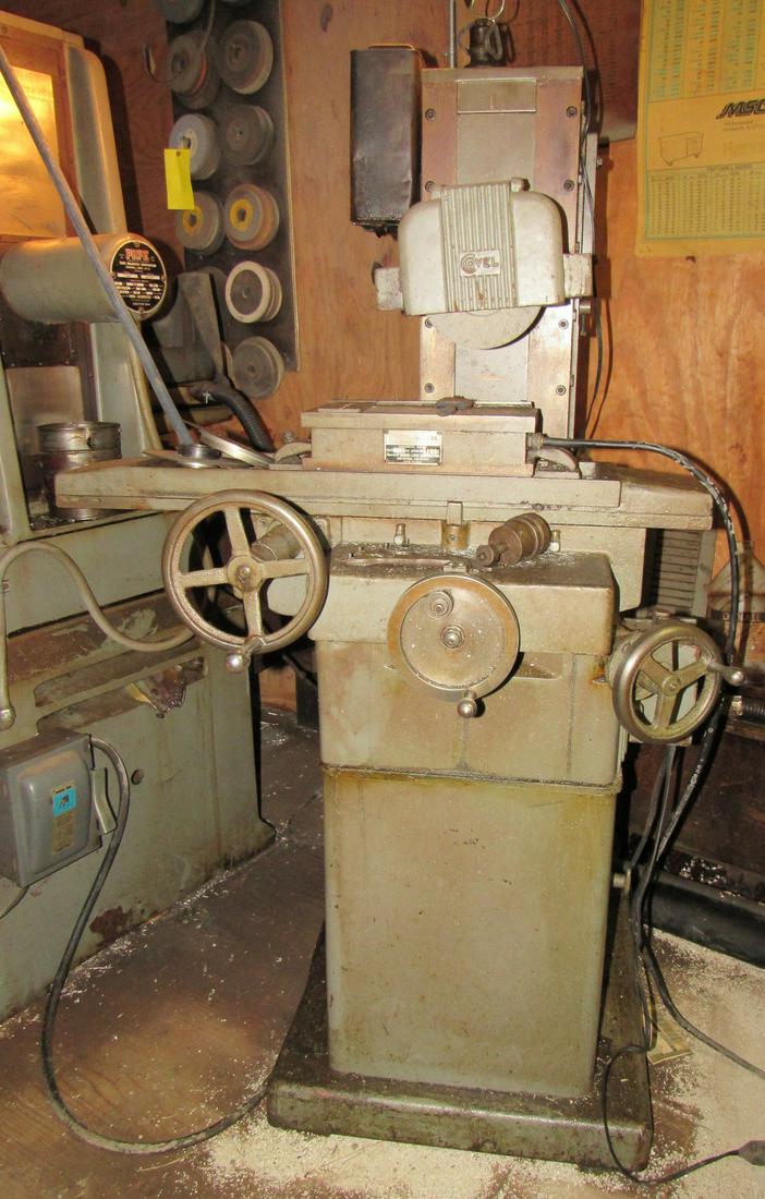 Covel 7A Surface Grinder w/ Magna Lock Magnetic Chuck: Surface Grinder. Pick up is day #2 , you must schedule an appointment. We have not equipment on site to load this. You are responsible for safely removing and loading