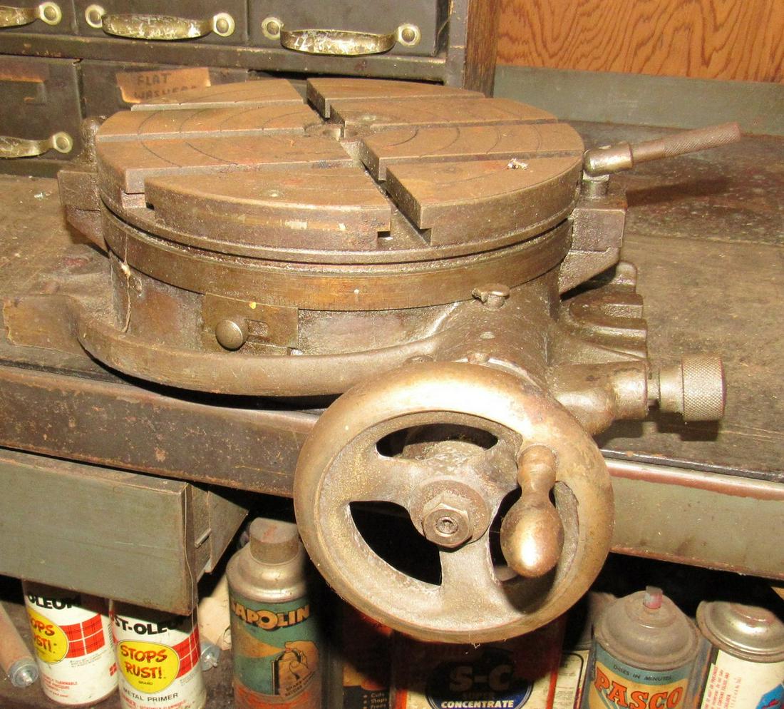 Rotary Table Made in Japan: Approx 10" in diameter.