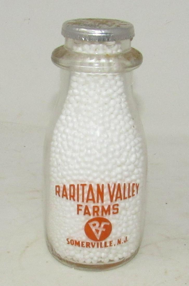 Raritan Valley Farms Somerville NJ Milk Bottle Oct 06, 2019 M.J. Stasak Jr. Auction and