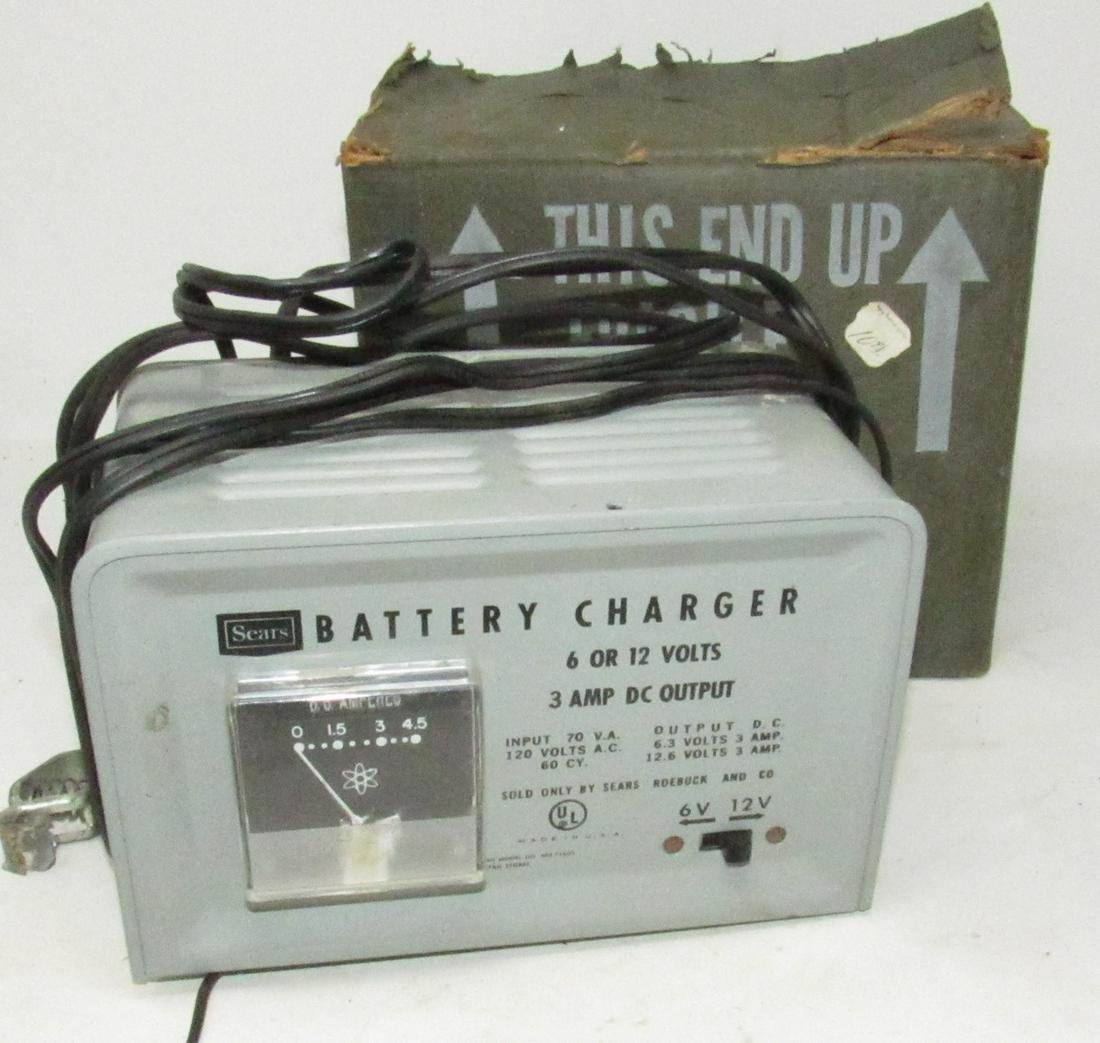 Sears Battery Charger: with original box