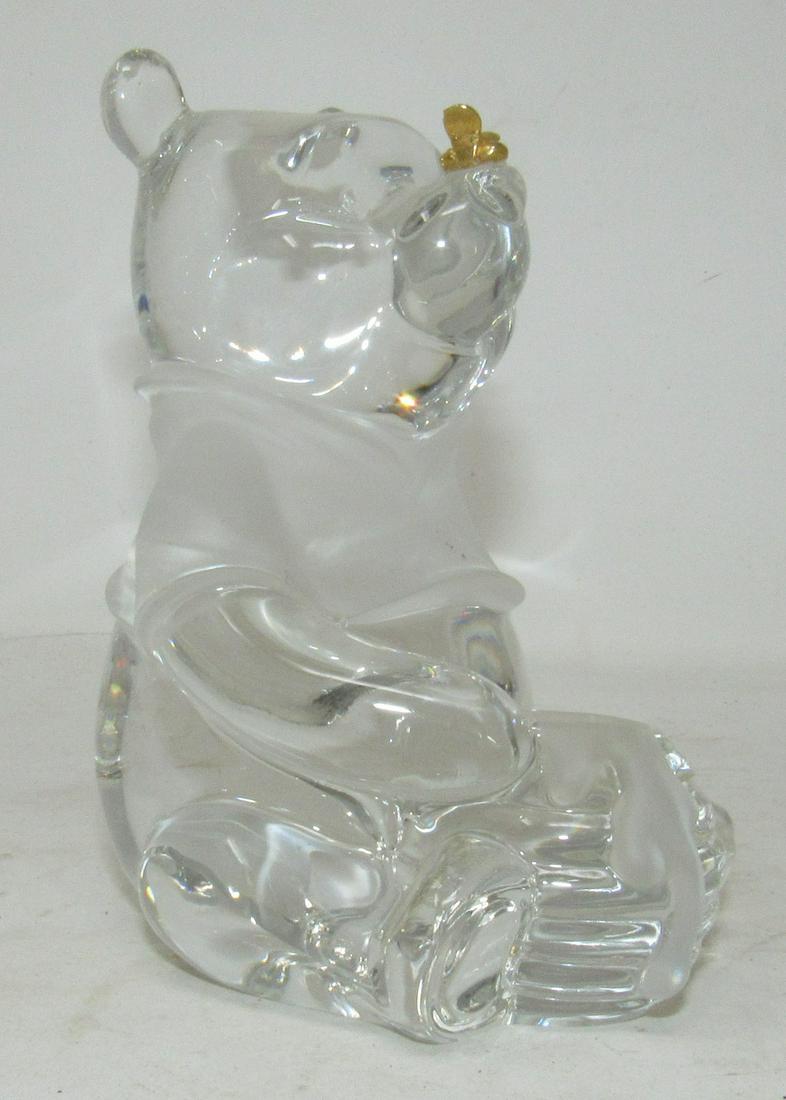 Disney Lenox Winnie the Pooh Crystal Bear: Approx. 4 3/4" tall