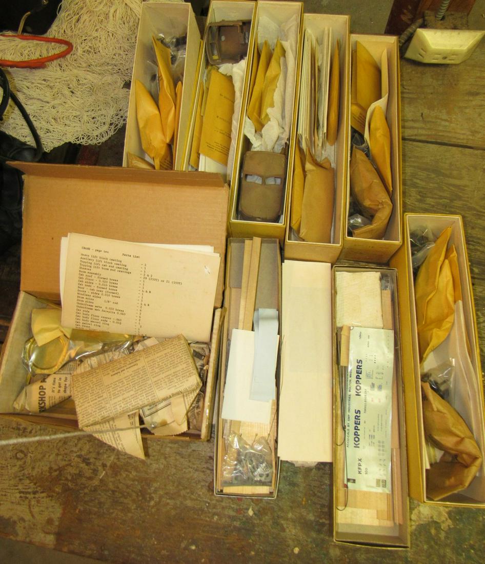 Locomotive Workshop Central Locomotive Works Trains: Getting all trains & parts pictured in boxes.