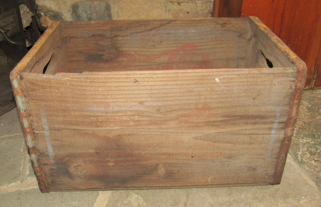 Pepsi Cola Wooden Crate: Wood Crate