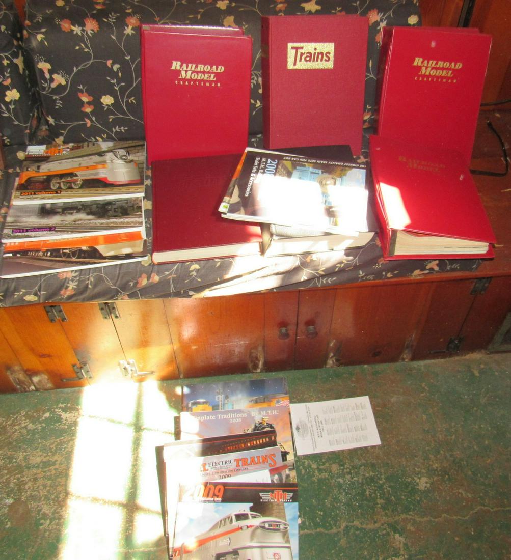 Model Railroad Train Books and Magazines: Getting all pictured.