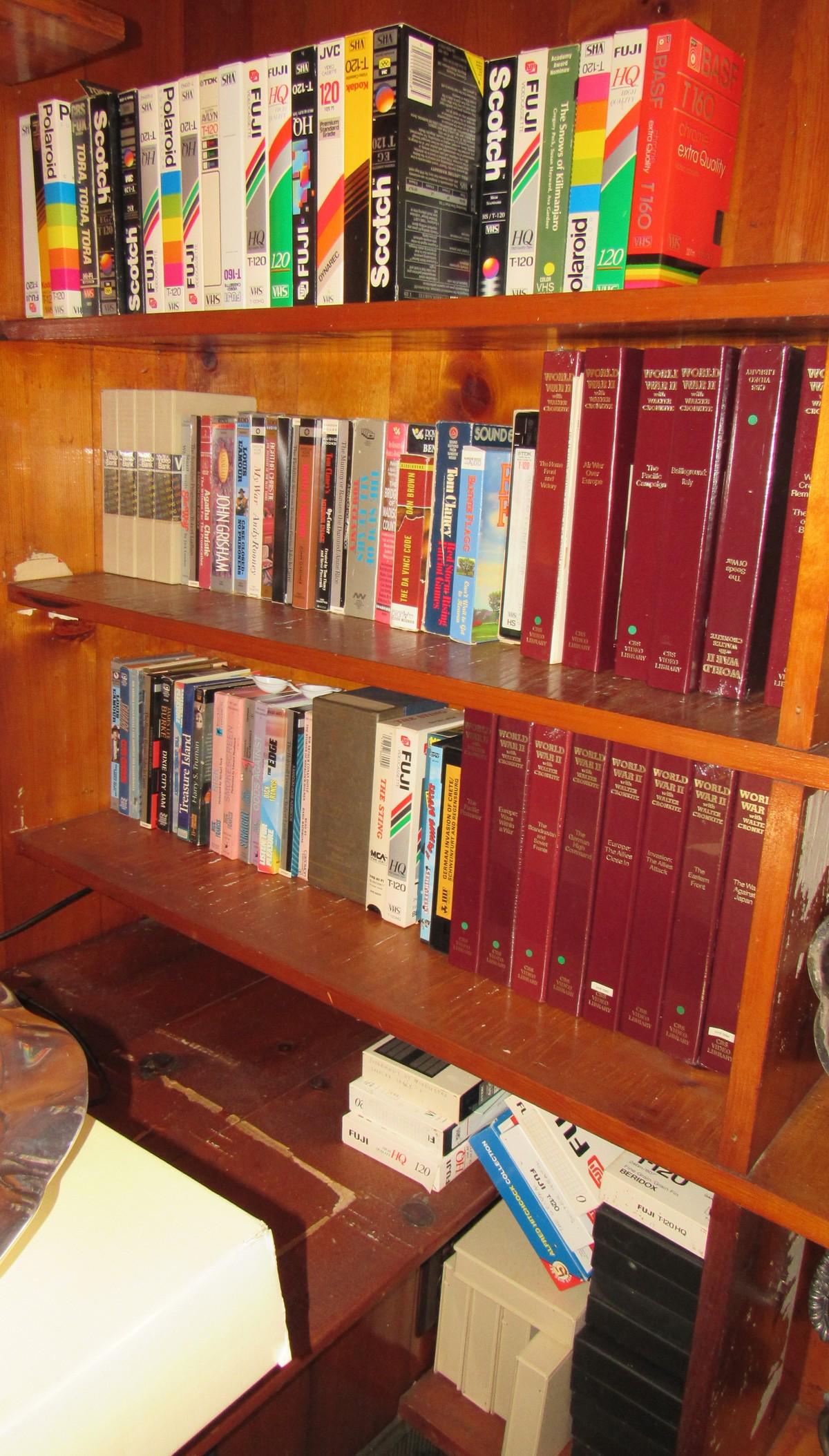 VHS Tapes: Getting all pictured