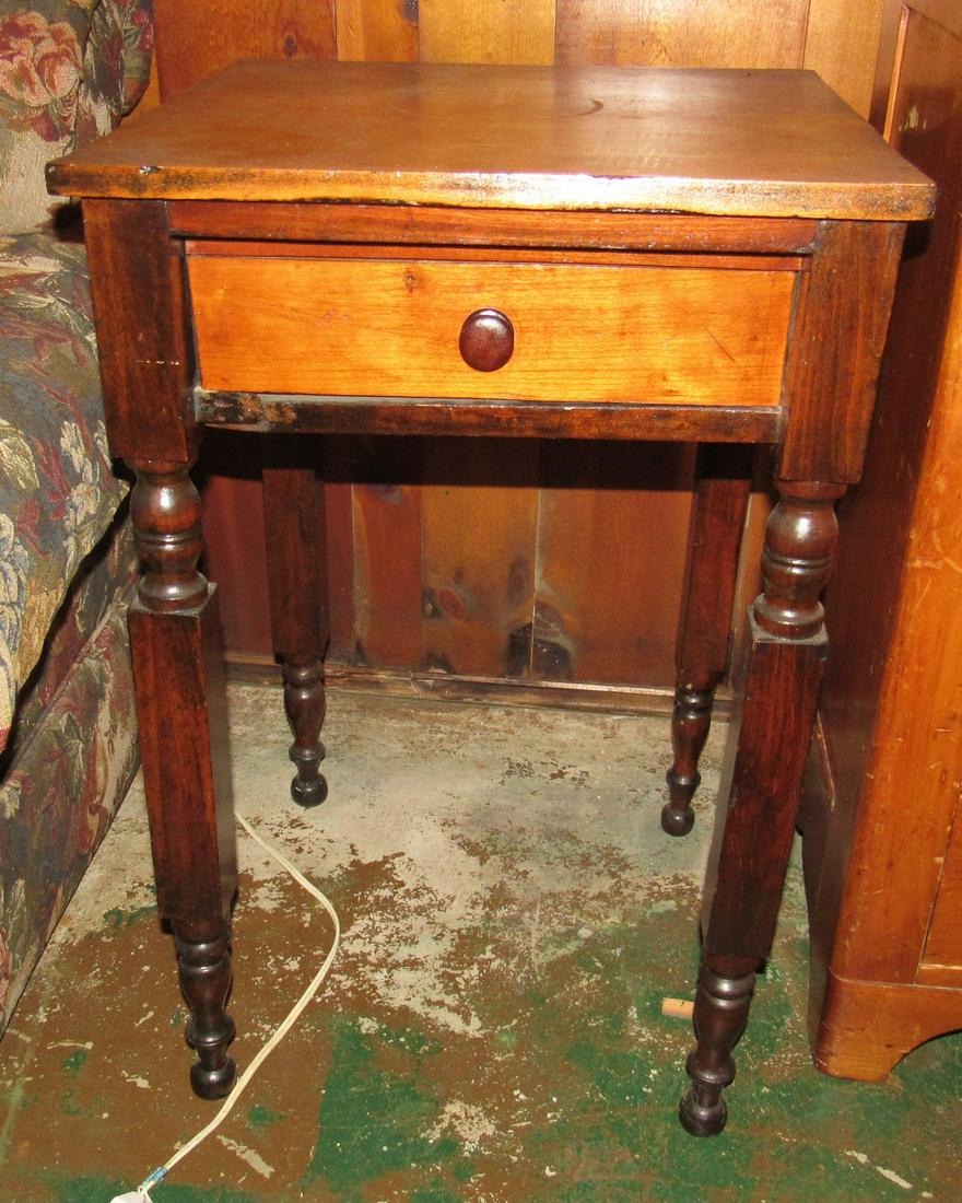 One Drawer Stand: Approx 18 1/2" Square and 29" tall