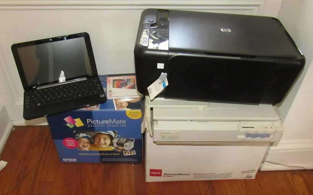 HP Printer Tablet Epson Picture Mate: Getting all pictured. White box on bottom, not included.