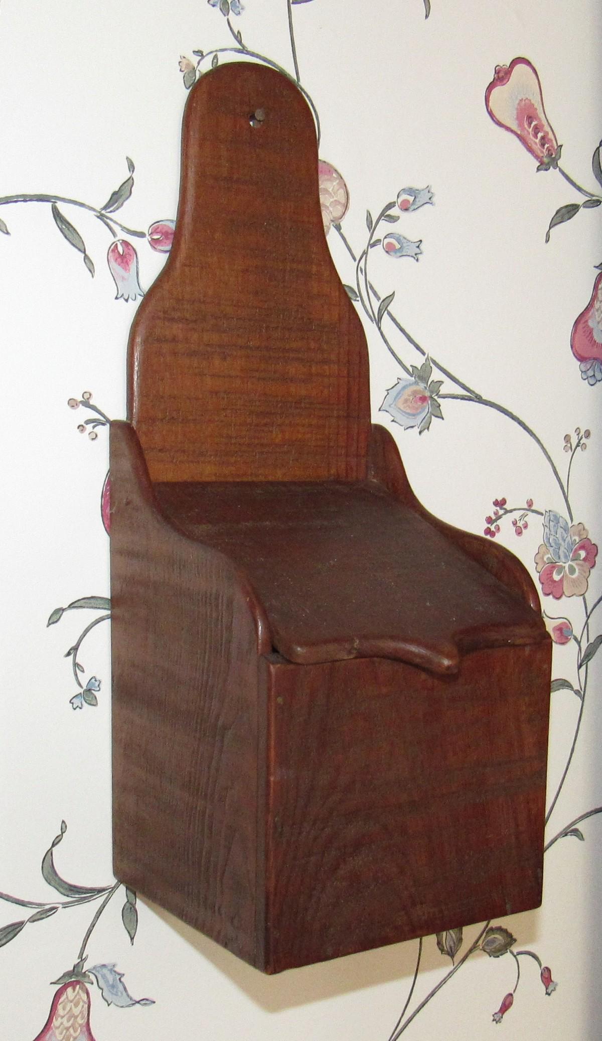 Early Wallbox: Approx 4 1/2" x 4 1/2" x 12" tall