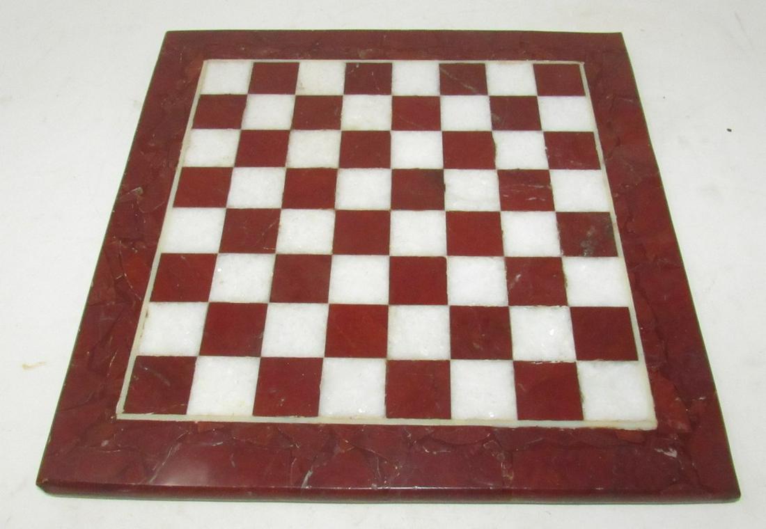 Marble Gameboard: Approx 11 5/8" square