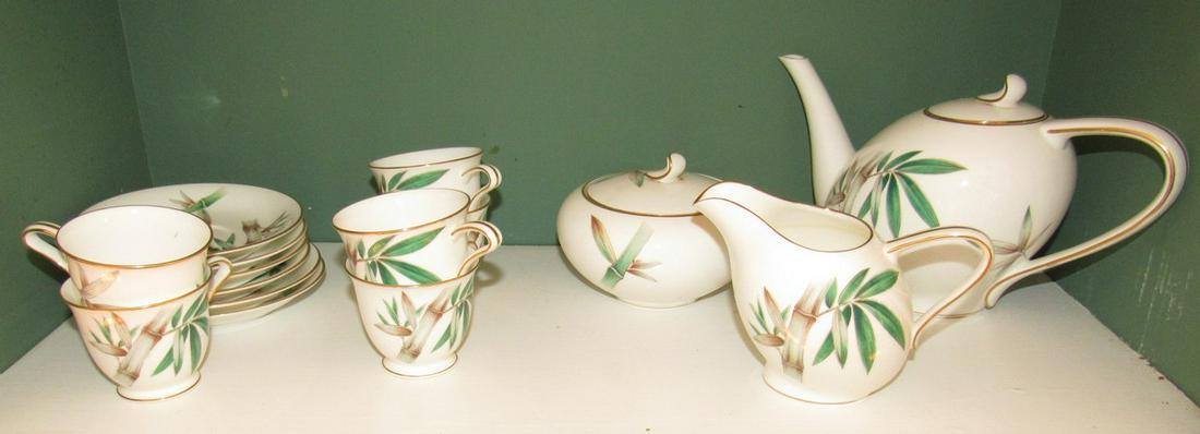 Noritake Nippon Toki Kaisha Tea Set: Tea pot is approx 5" tall