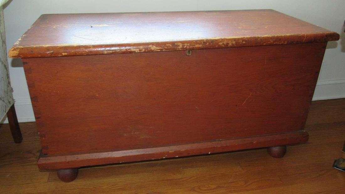 Blanket Chest: Approx 19" x 44" x 24" tall