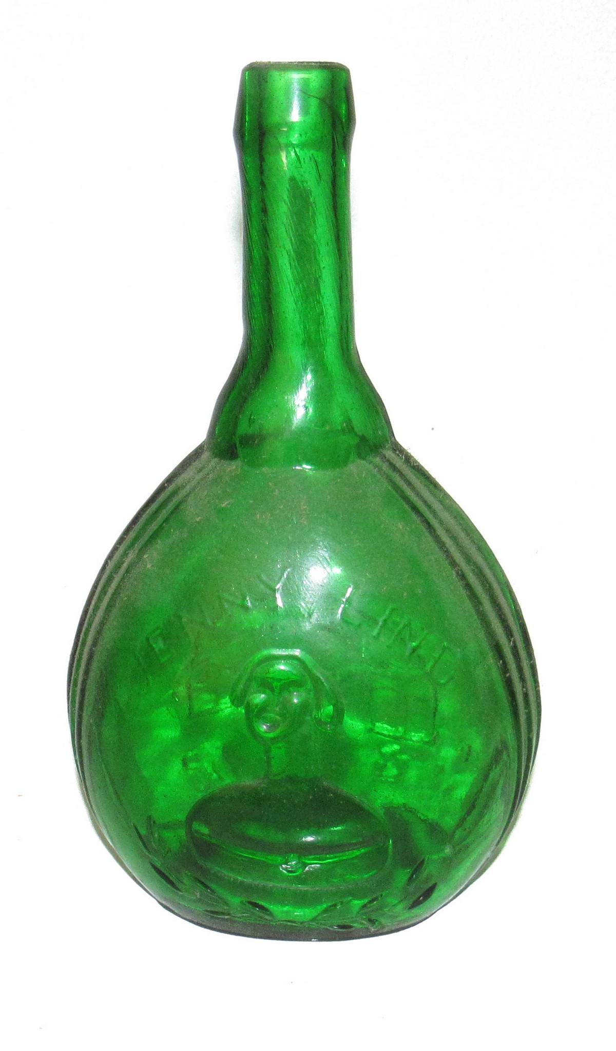 Jenny Lind Bottle: Approx 9 1/2" tall