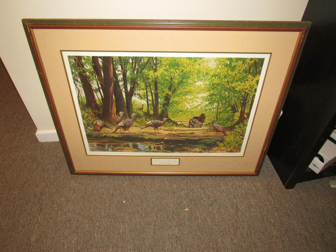 Lee Leblanc Spring Ritual Wild Turkey Print - Oct 20, 2019 | M.J ...