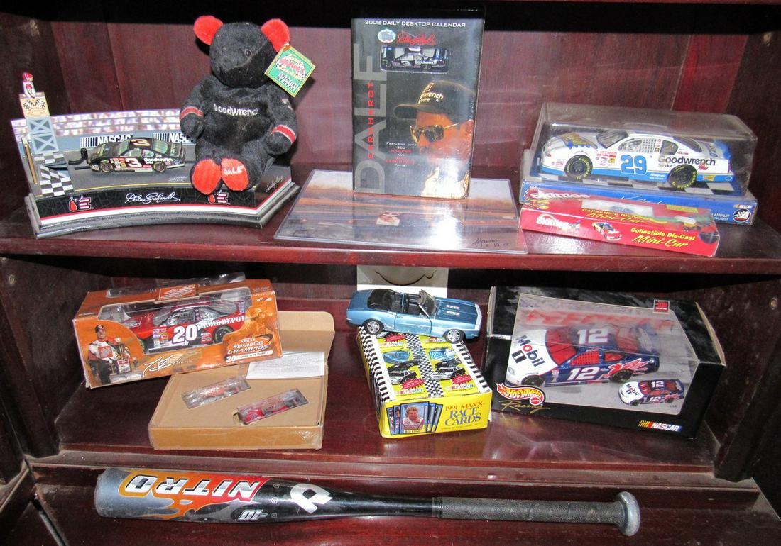 Nascar Diecast Dale Earnhardt Tony Stewart Racing Items: Getting all pictured