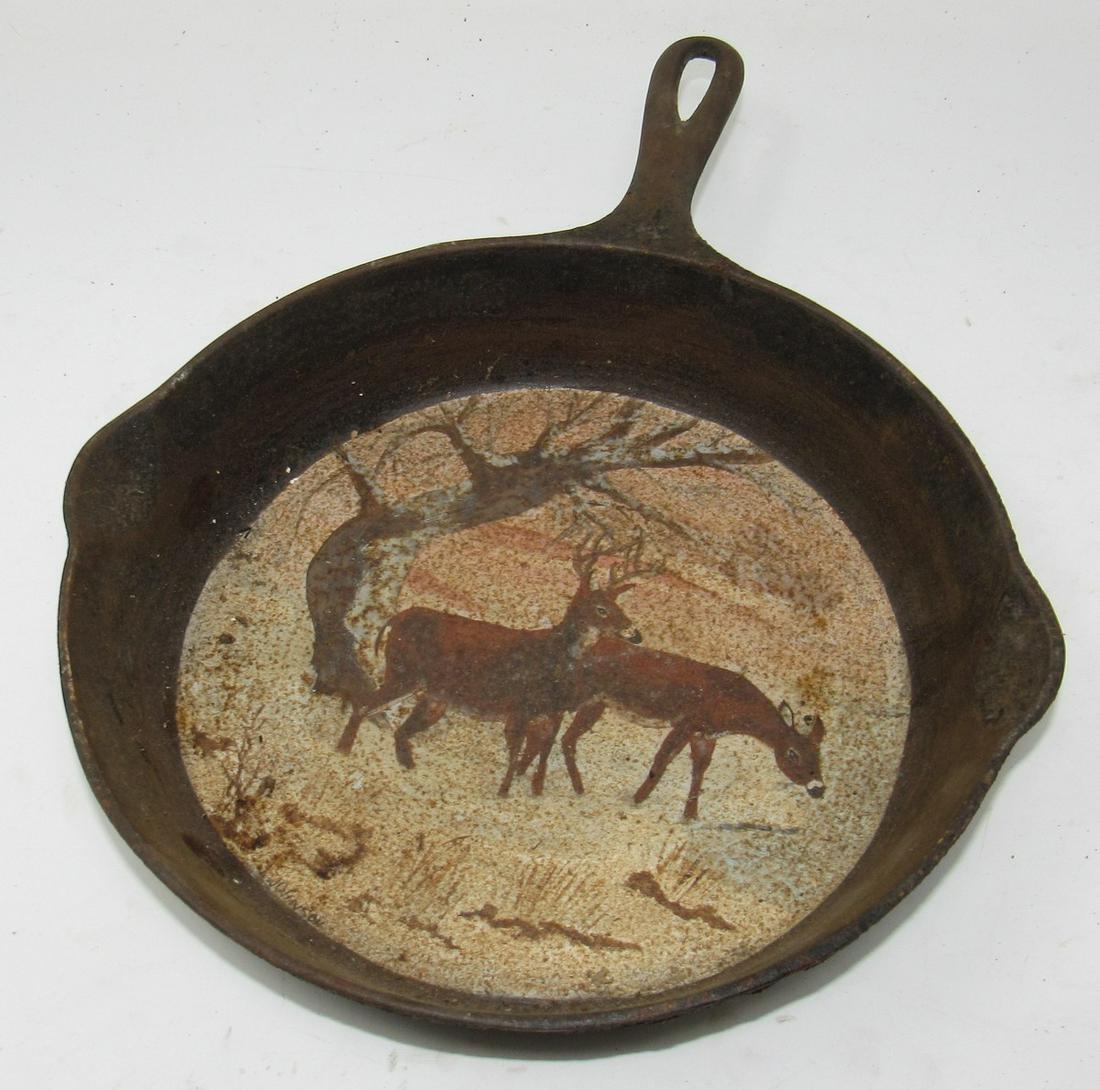 Griswold No 7 701B Cast Iron Skillet: Cast Iron Skiller