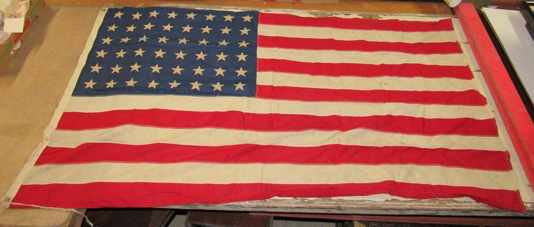 Vintage 48 Star American Flag: 3x5