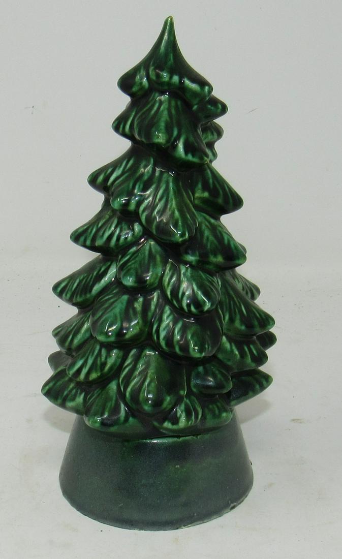 Ceramic Christmas Tree: Approx 7" tall
