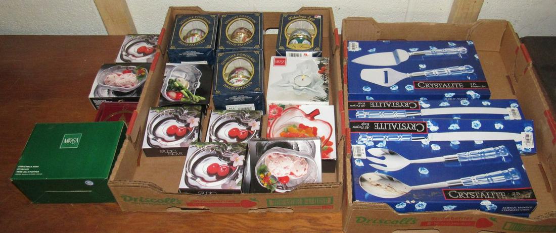 Porcelain Hand Painted Eggs Mikasa Box Lots: Getting all pictured
