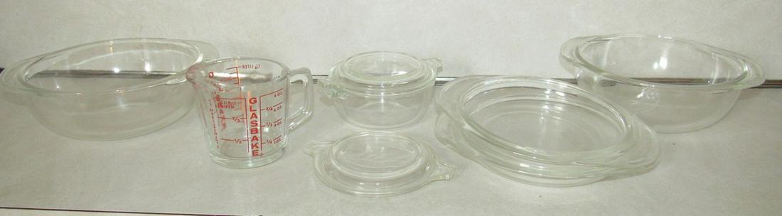 Pyrex Bowls Glassbake Measuring Cup: Getting all pictured