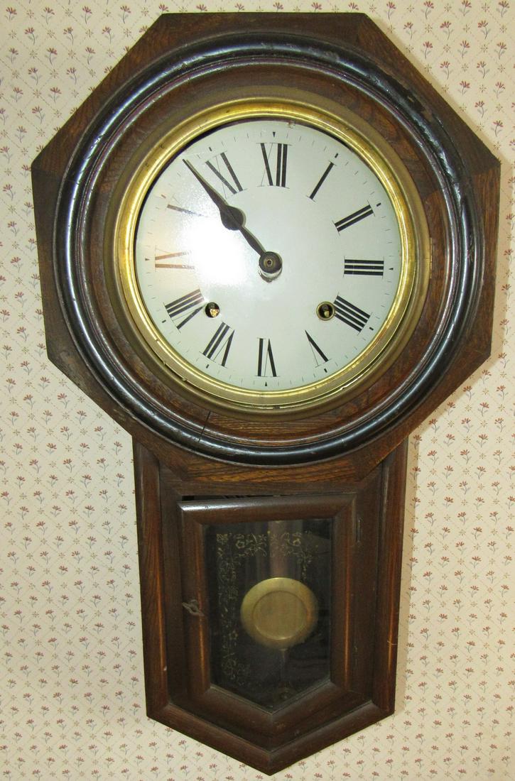 Wall Clock: Approx. 22 1/2" tall