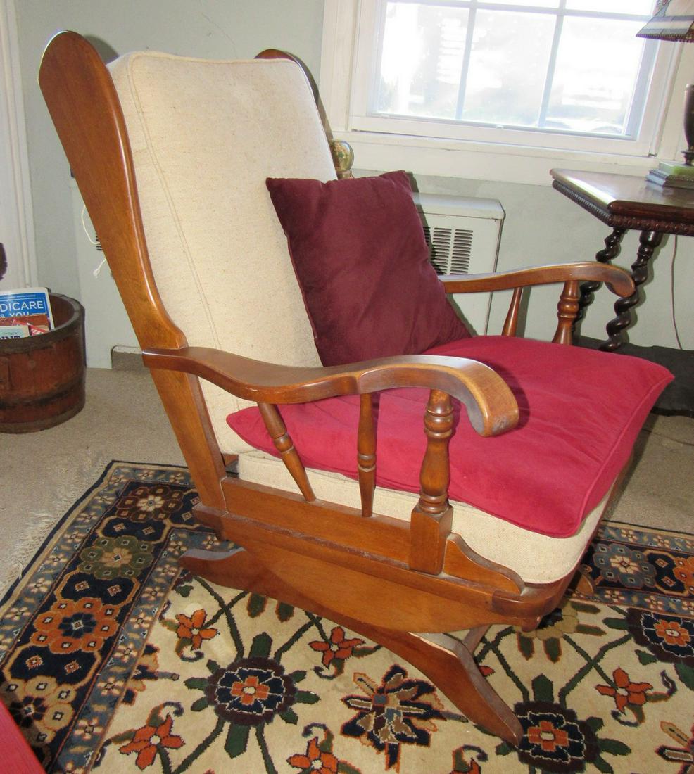 Cushman Style Rocker: Sold as pictured