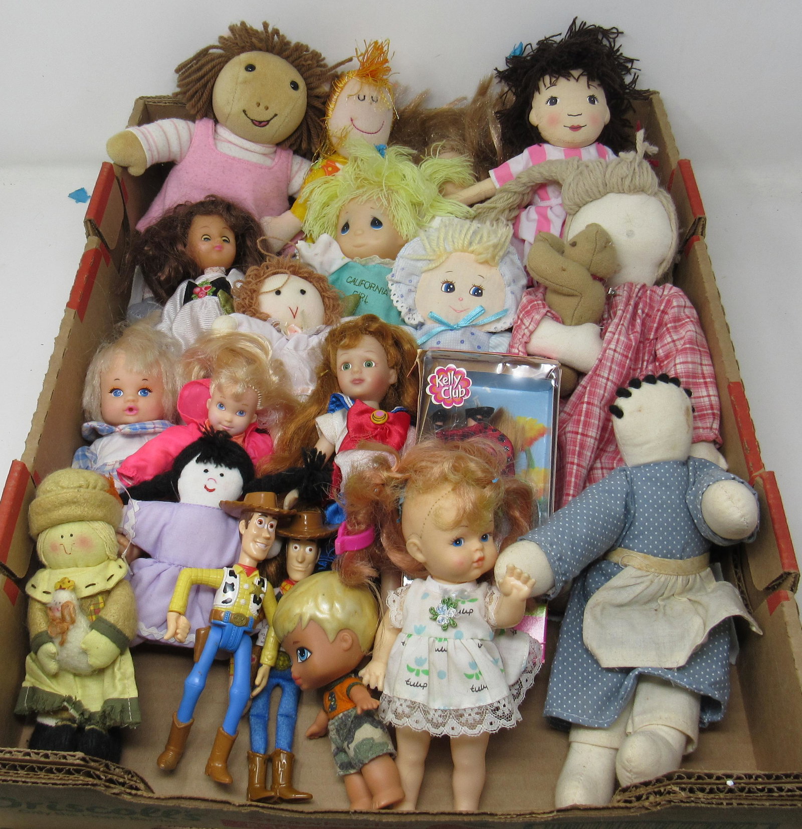 Toy Story Woody Kelly Club & Misc Dolls: Getting all pictured
