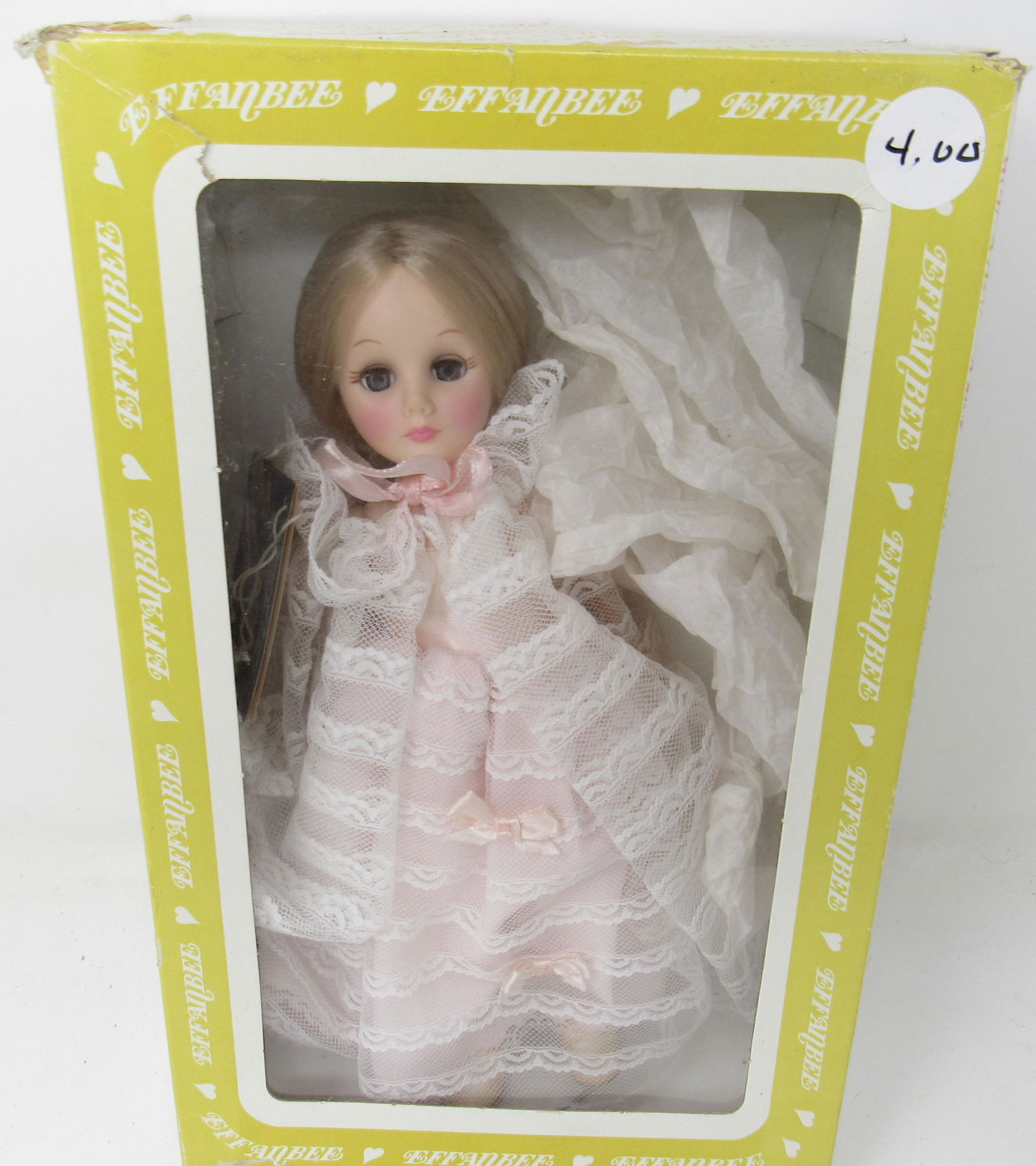 Effanbee 1176 Cinderella Doll: Approx 10 1/2"