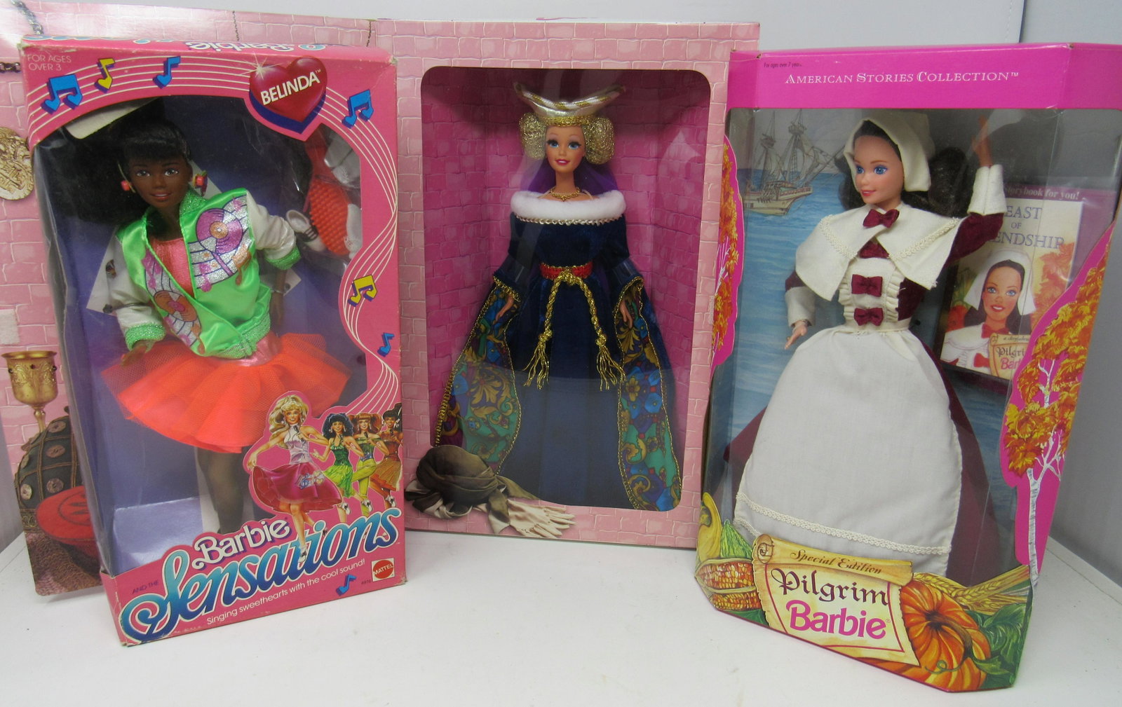 Barbie Sensations Pilgrim Medieval Lady: Getting all 3 pictured.