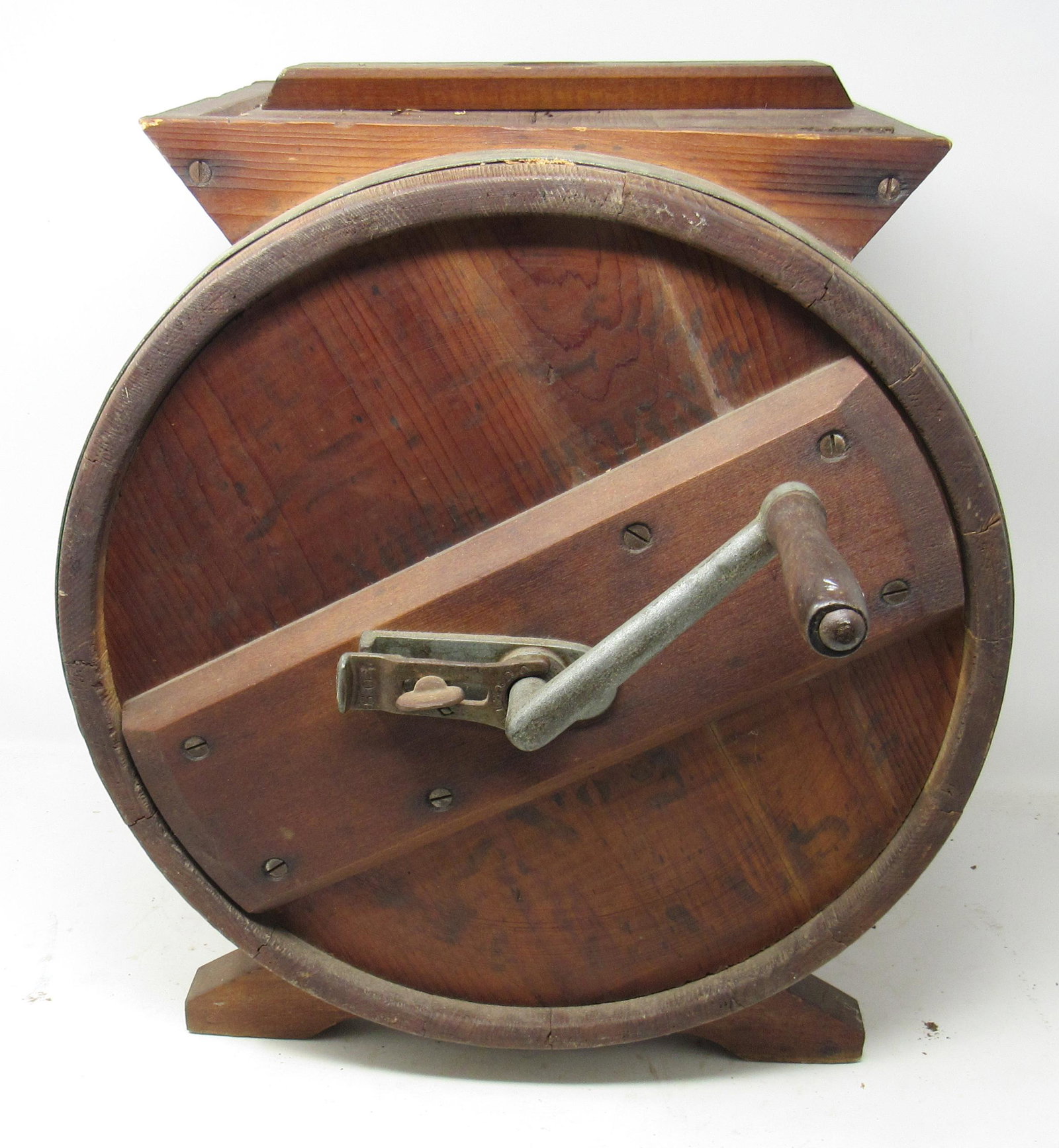 No. 3 Butter Churn: Approx 17 1/2" tall