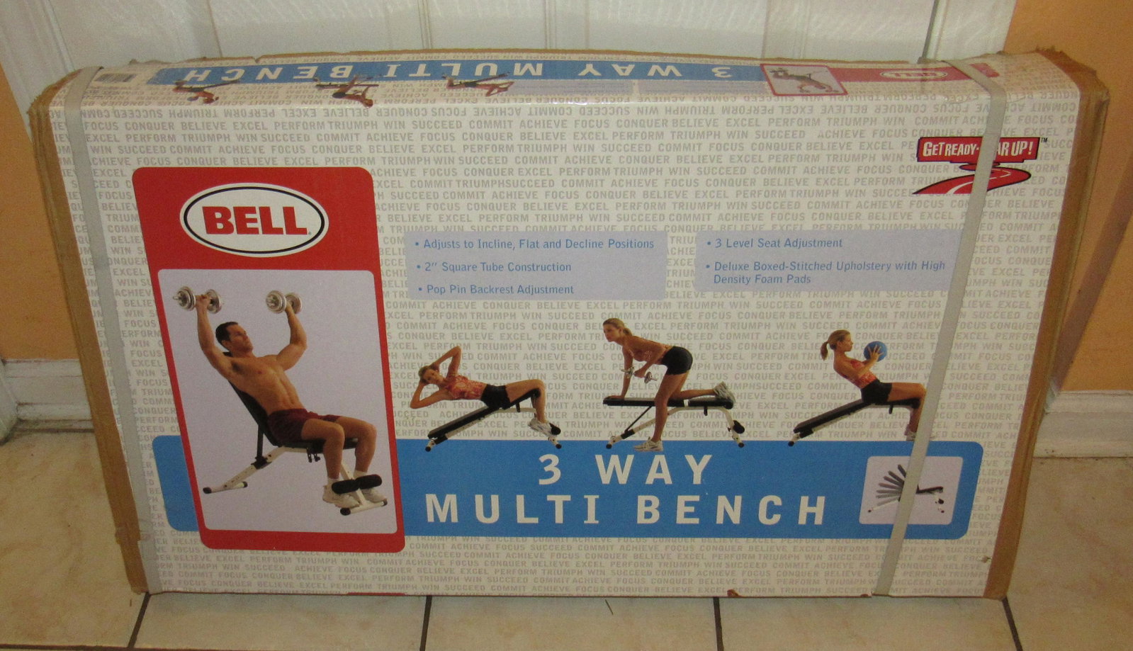 Bell 3 Way Multi Work Bench: Still in original box and looks like it was never used.
