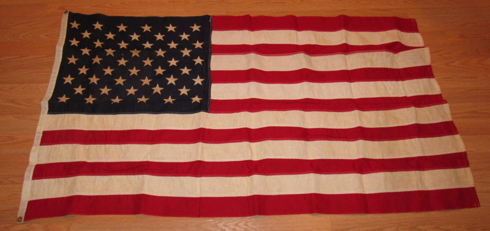 Vintage American Flag: Approx 34" x 56"